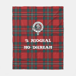 Clan Gregor Fleece Blanket