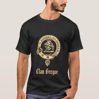 Clan Gregor Raw Badge T-shirt