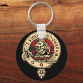 Clan Gregor Sleutelhanger Black (maat/vorm aanpass (Voorkant)
