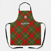 Clan Gregor Tartan Apron Schort (Voorkant)