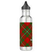 Clan Gregor Tartan Bouteille d'eau en acier inoxyd (Gauche)