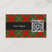 Clan Gregor Tartan Carte de visite (Dos)