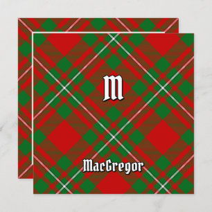 Clan Gregor Tartan Kaart