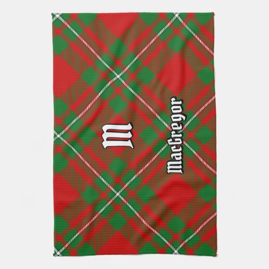 Clan Gregor Tartan Kitchen Towel Theedoek (Verticaal)