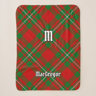 Clan Gregor Tartan Sherpa Blanket Deken