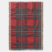 Clan Gregor Tartan Throw Blanket Deken (Voorkant Verticaal)