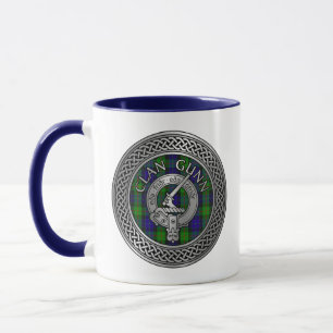 Clan Gunn Crest & Tartan Mug