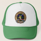 Clan Gunn Crest Trucker Hat Pet (Voorkant)