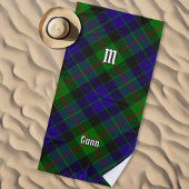 Clan Gunn Tartan Beach Towel Strandlaken