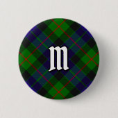 Clan Gunn Tartan Button (Voorkant)