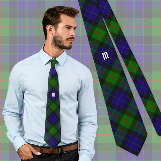 Clan Gunn Tartan Cravate