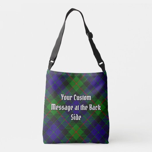 Clan Gunn Tartan Crossbody Bag Crossbody Tas (Achterkant)