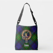 Clan Gunn Tartan Crossbody Sac (Devant)