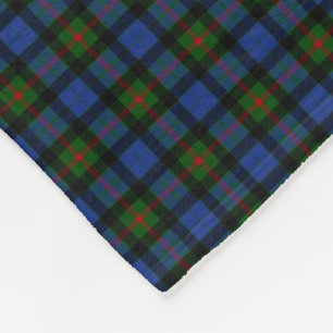 Clan Gunn Tartan Fleece Deken
