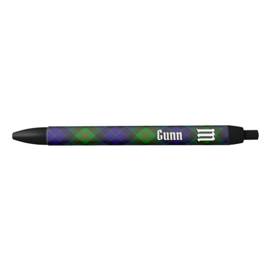 Clan Gunn Tartan Ink Pen (Voorkant)
