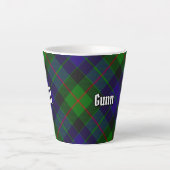 Clan Gunn Tartan Latte Mug (Devant)