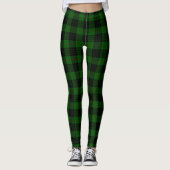 Clan Gunn Tartan Leggings (Voorkant)