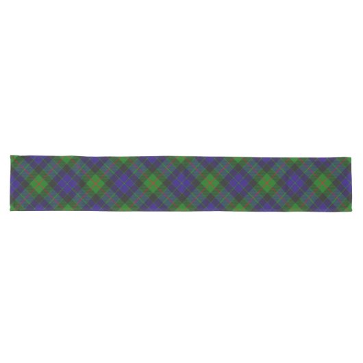 Clan Gunn Tartan Long Table Runner Lange Tafelloper (Horizontaal)