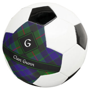 Clan Gunn Tartan Voetbal