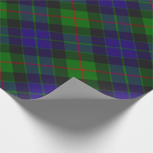Clan Gunn Tartan Wrapping Paper Cadeaupapier (Hoek)