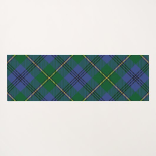 Clan Gunn Tartan Yoga Mat (Achterkant (horizontaal))