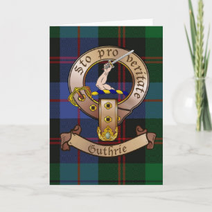 Clan Guthrie Cartes pour notes