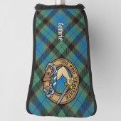 Clan Guthrie Crest over Tartan Golfheadcover (Draai 90)