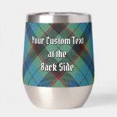 Clan Guthrie Crest sur Tartan (Arrière)