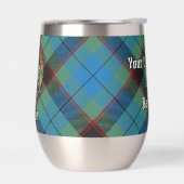 Clan Guthrie Crest sur Tartan (Gauche)