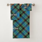 Clan Guthrie Crest sur Tartan (En situation)