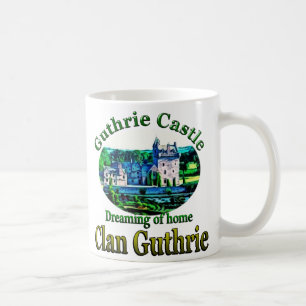 Clan Guthrie Dreaming of Home Guthrie Castle Koffiemok