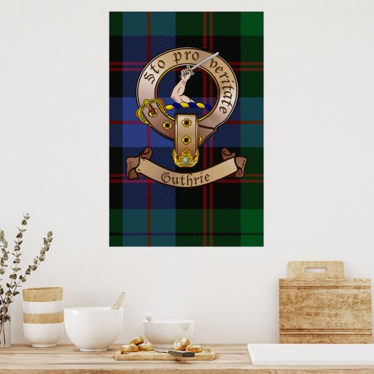Clan Guthrie Prints (Keuken)
