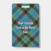 Clan Guthrie Tartan Badge (Achterkant)