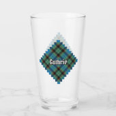 Clan Guthrie Tartan Glas (Achterkant)