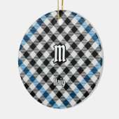 Clan Haig Check Tartan Keramisch Ornament (Links)