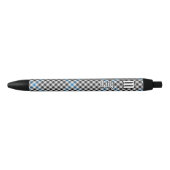 Clan Haig Check Tartan Zwarte Inkt Pen (Voorkant)