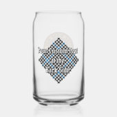 Clan Haig Crest over Check Tartan (Verso)