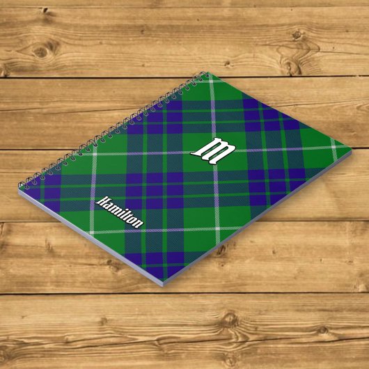 Clan Hamilton Chasse Carnet Tartan