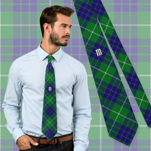 Clan Hamilton Chasse Tartan Cravate