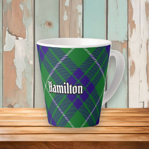 Clan Hamilton Chasse Tartan Latte Mug