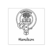 Clan Hamilton Crest Rubber Stamp Rubberstempel (Afrduk)