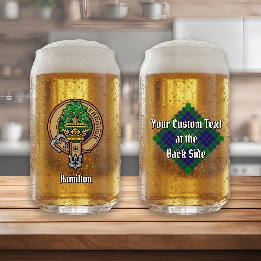 Clan Hamilton Crest sur la chasse Tartan