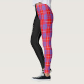 Clan Hamilton Crest & Tartan Leggings (Links)