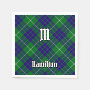 Clan Hamilton Hunting Tartan Napkins Servet