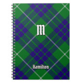Clan Hamilton Hunting Tartan Notitieboek (Voorkant)