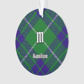 Clan Hamilton Hunting Tartan Ornament (voorkant)