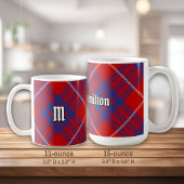 Clan Hamilton Red Tartan Coffee Mug