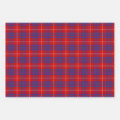 Clan Hamilton Red Tartan Envelopper les feuilles d (Devant)