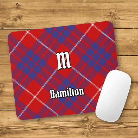 Clan Hamilton Red Tartan Muismat