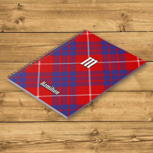 Clan Hamilton Red Tartan Notitieboek